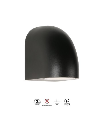 BALDY * APLIQUE 1L GU10 IP65 NEGRO